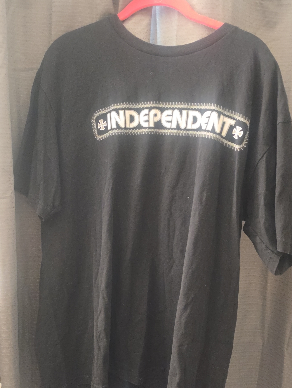 Black Short-Sleeve Logo Tee